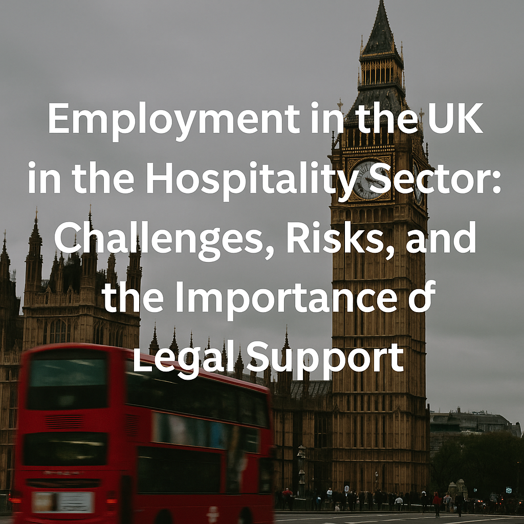 Employment in the UK in the Hospitality Sector